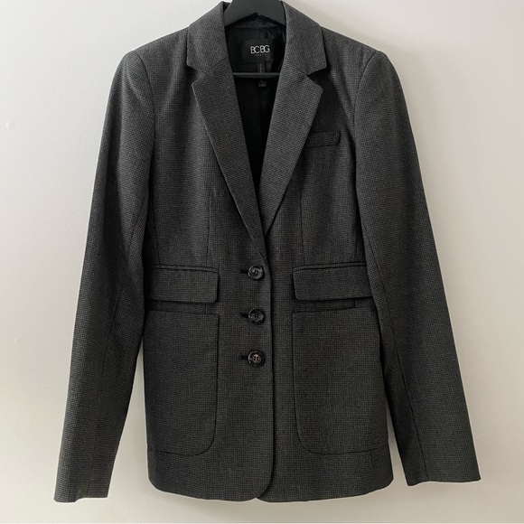 Houndstooth suit blazer & skirt - size 4 - Picture 1 of 8